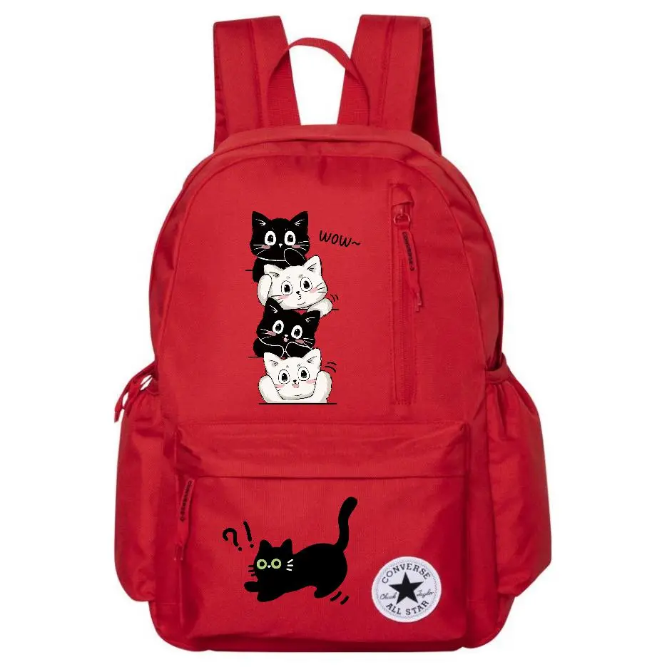 Converse Полиэстеровый рюкзак обычный унисекс красный, Cute Kitten
Converse Полиэстеровый рюкзак обычный унисекс красный, Cute Kitten