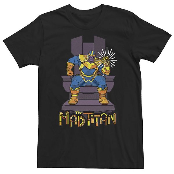 Футболка Big & Tall Avengers Thanos the Mad Titan Marvel
Футболка Big & Tall Avengers Thanos the Mad Titan Marvel