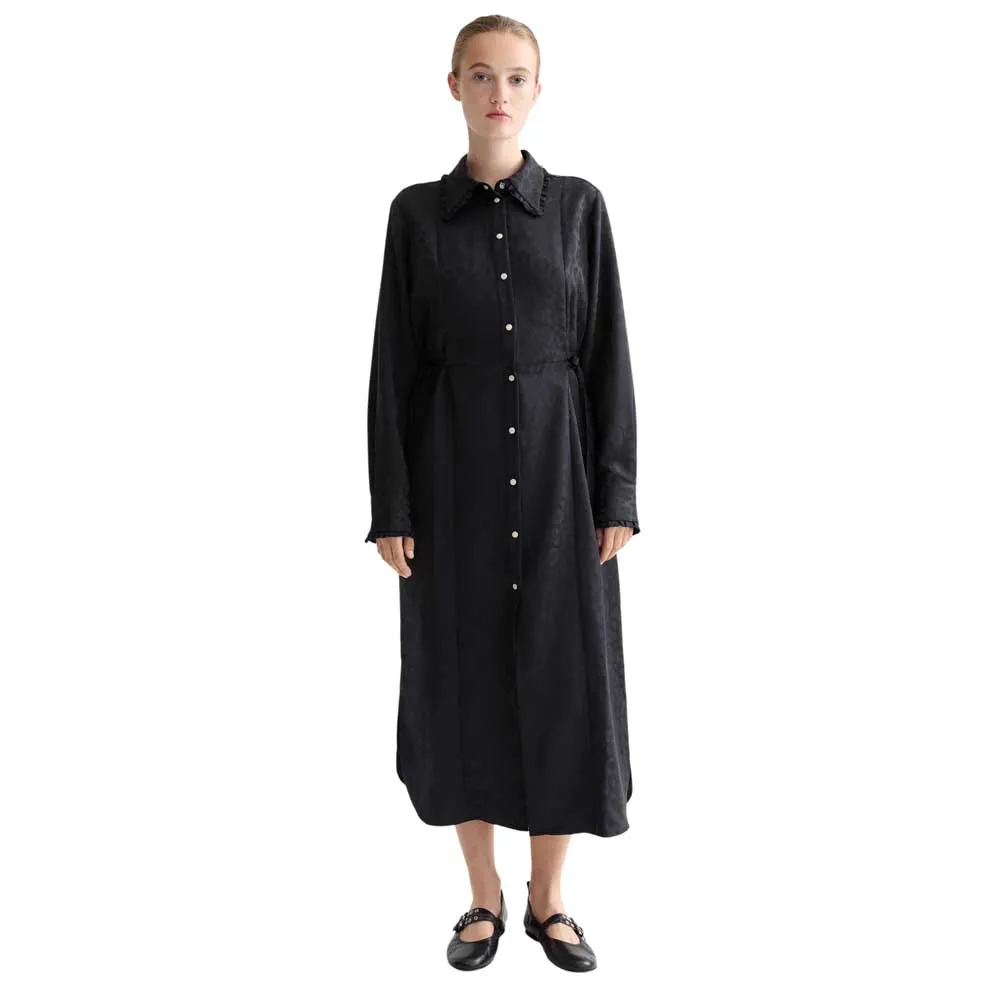 Платье Scotch & Soda Tied Ruffles long sleeve midi, черный
Платье Scotch & Soda Tied Ruffles long sleeve midi, черный