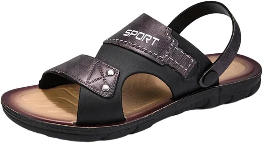 Мужские тапочки с верхом из ПУ и подошвой из ПУ, стиль для отдыха, без застежки, модные повседневные базовые трансформируемые треккинговые сандалии Generic, черный
Мужские тапочки с верхом из ПУ и подошвой из ПУ, стиль для отдыха, без застежки, модные повседневные базовые трансформируемые треккинговые сандалии Generic, черный