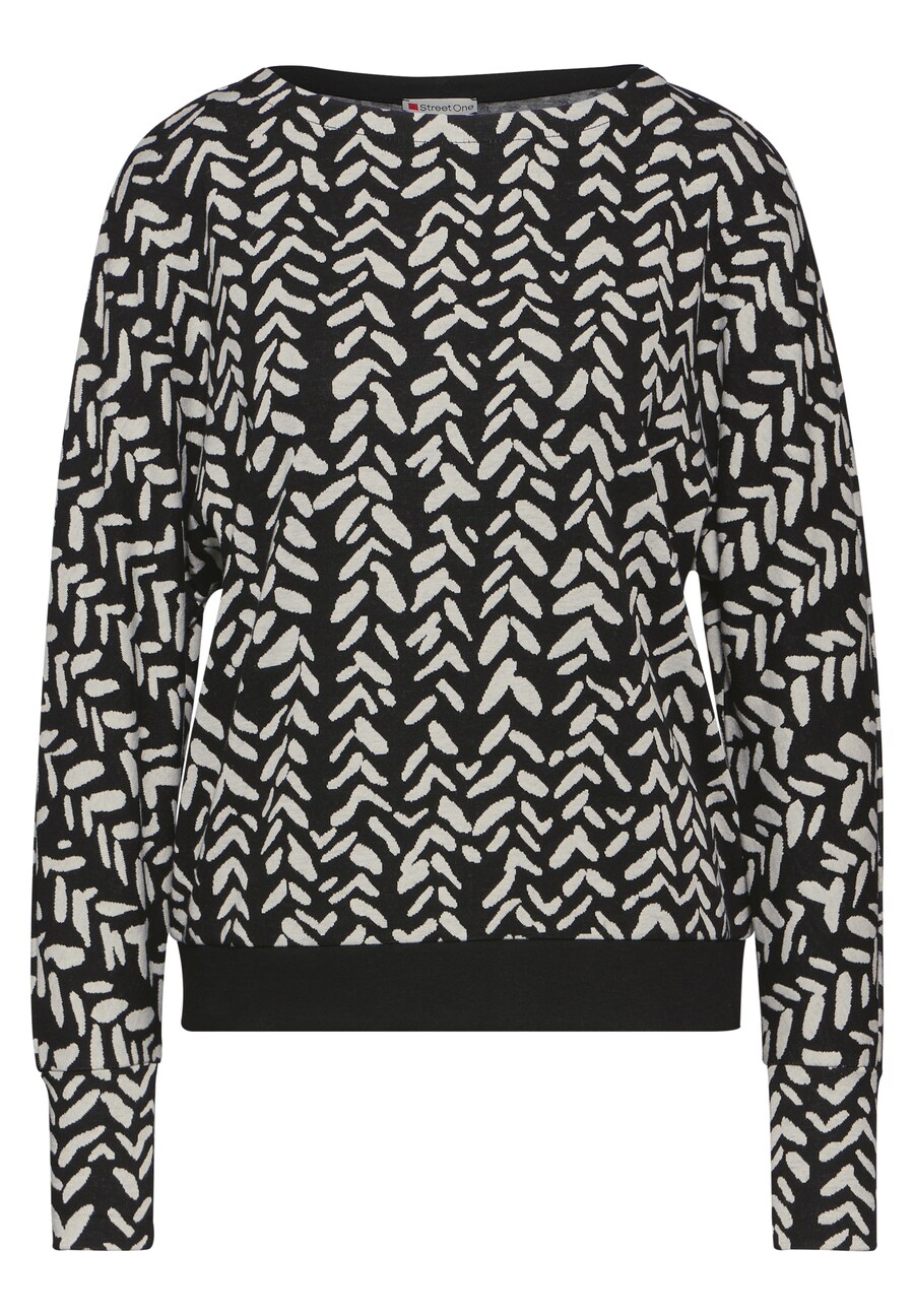 Лонгслив STREET ONE Shirt, черный
Лонгслив STREET ONE Shirt, черный