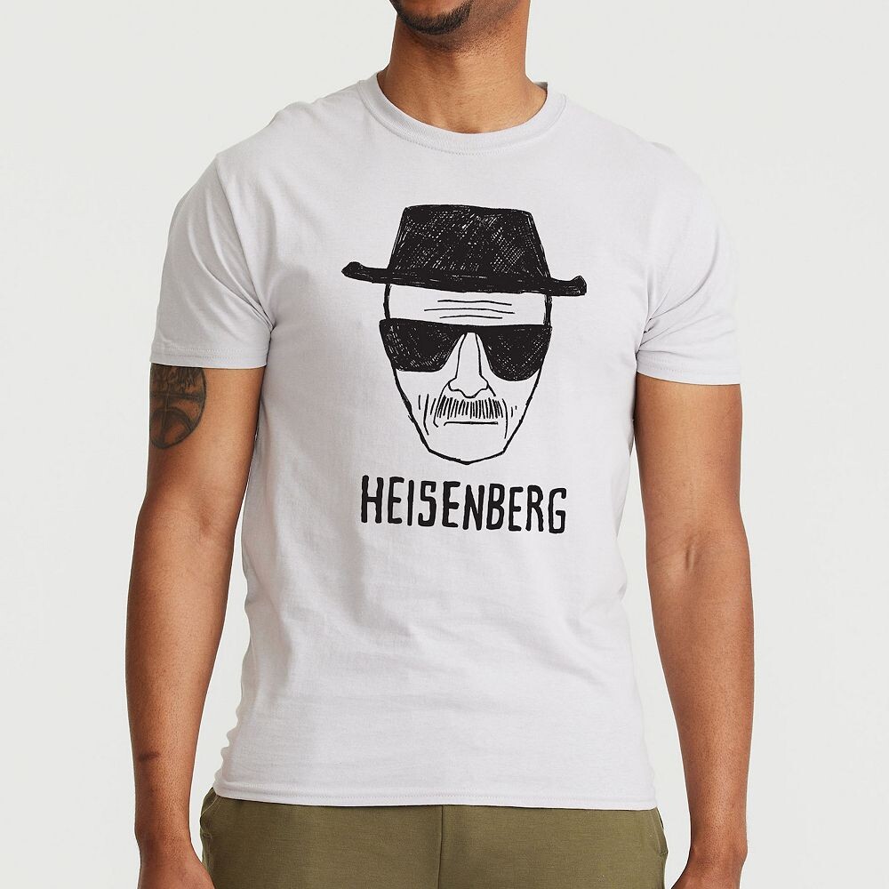 Мужская футболка с рисунком Breaking Bad Heisenberg Sketch Licensed Character, белый
Мужская футболка с рисунком Breaking Bad Heisenberg Sketch Licensed Character, белый