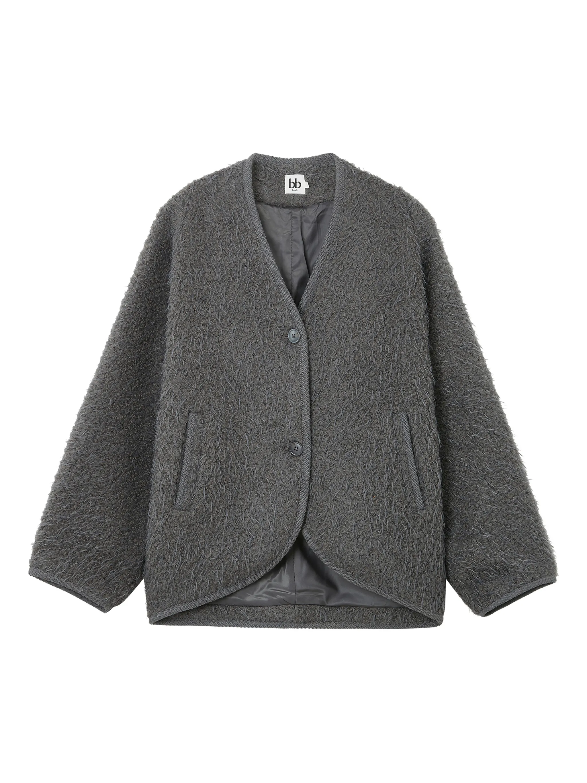 Жакет на пуговицах B+Ab, серый
Жакет на пуговицах B+Ab, серый
