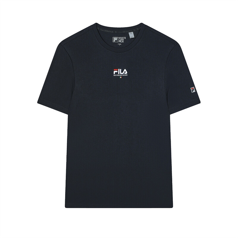 Футболка мужская темно-синяя Fila, цвет Legend Blue
Футболка мужская темно-синяя Fila, цвет Legend Blue