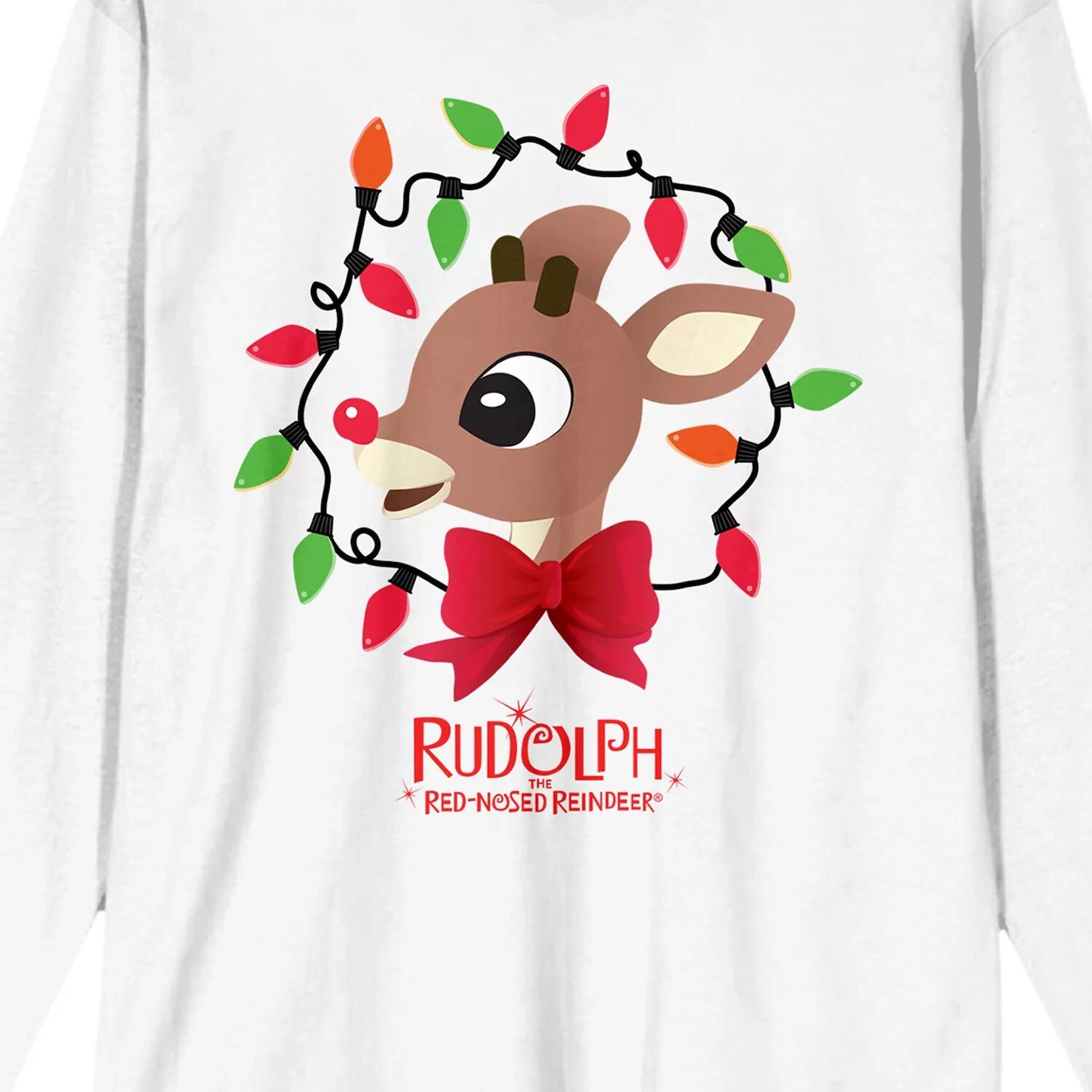 Мужская футболка с красноносым оленем Рудольфом Licensed Character
Мужская футболка с красноносым оленем Рудольфом Licensed Character