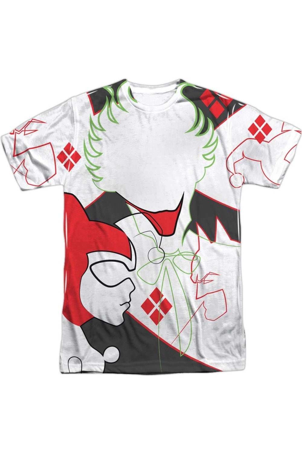 Футболка с коротким рукавом из полиэстера DC Comics Joker/Harley Inline для взрослых Gildan, белый
Футболка с коротким рукавом из полиэстера DC Comics Joker/Harley Inline для взрослых Gildan, белый
