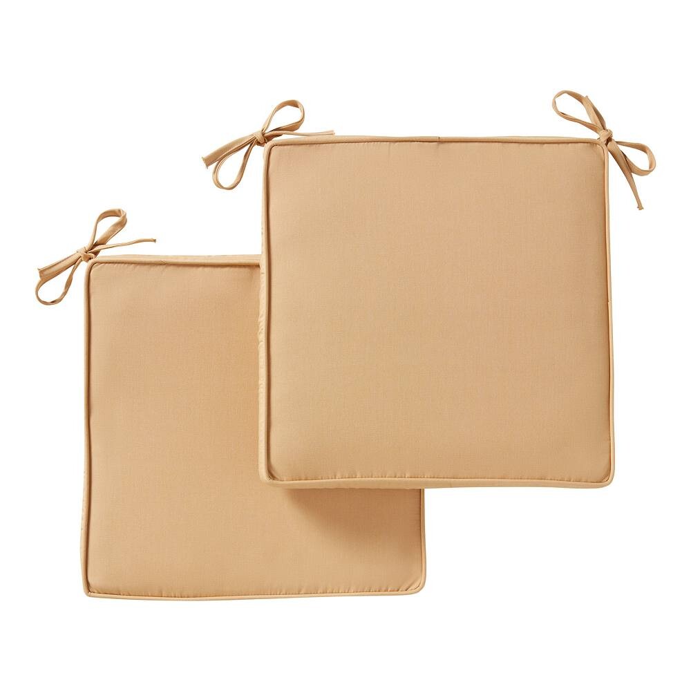 Greendale Home Fashions Набор подушек для уличного квадратного стула Sunbrella из 2 предметов, цвет Wheat
Greendale Home Fashions Набор подушек для уличного квадратного стула Sunbrella из 2 предметов, цвет Wheat