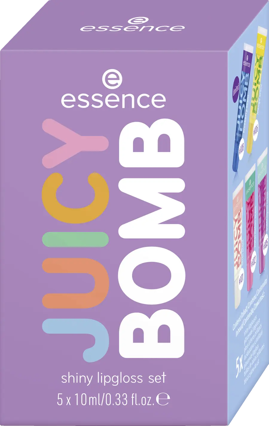 Блеск для губ essence 5er Set JUICY BOMB shiny lipgloss set 02 Sweet Glossy! 
Блеск для губ essence 5er Set JUICY BOMB shiny lipgloss set 02 Sweet Glossy!
