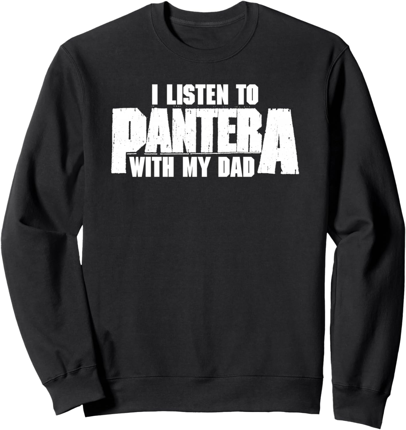 Официальная толстовка Pantera Listen to Daddy, черный
Официальная толстовка Pantera Listen to Daddy, черный