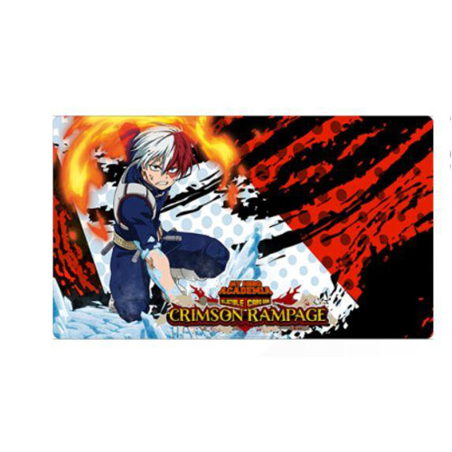 Игровой коврик My Hero Academia Collectible Card Game: Series 2 – Crimson Rampage: Shoto Todoroki Playmat
Игровой коврик My Hero Academia Collectible Card Game: Series 2 – Crimson Rampage: Shoto Todoroki Playmat