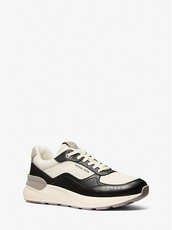 Тревор, тренер по смешанным медиа Michael Kors, черный 
Тревор, тренер по смешанным медиа Michael Kors, черный