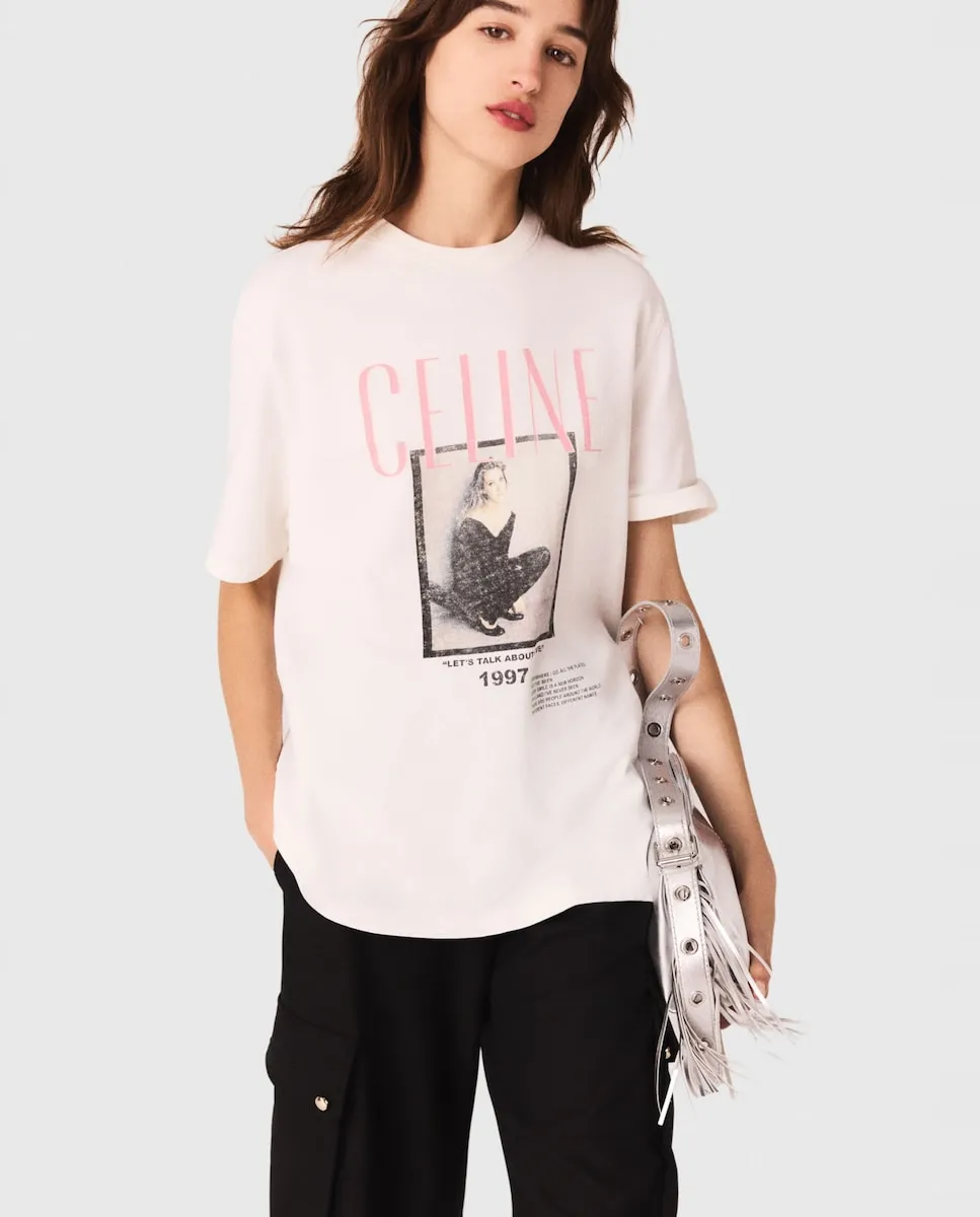 Женская футболка x Céline Dion Maje, белый
Женская футболка x Céline Dion Maje, белый