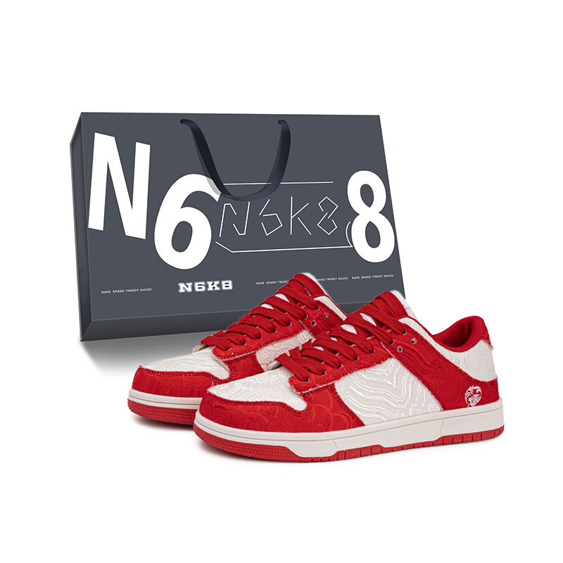 N6K8 Антискользящие износостойкие низкие скейтерские кроссовки унисекс розово-китайский красный, цвет China Red
N6K8 Антискользящие износостойкие низкие скейтерские кроссовки унисекс розово-китайский красный, цвет China Red