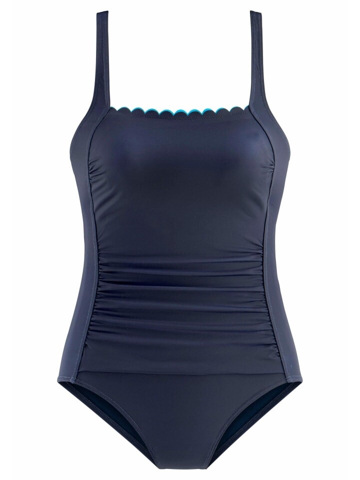 Купальник LASCANA, цвет navy/türkis
Купальник LASCANA, цвет navy/türkis