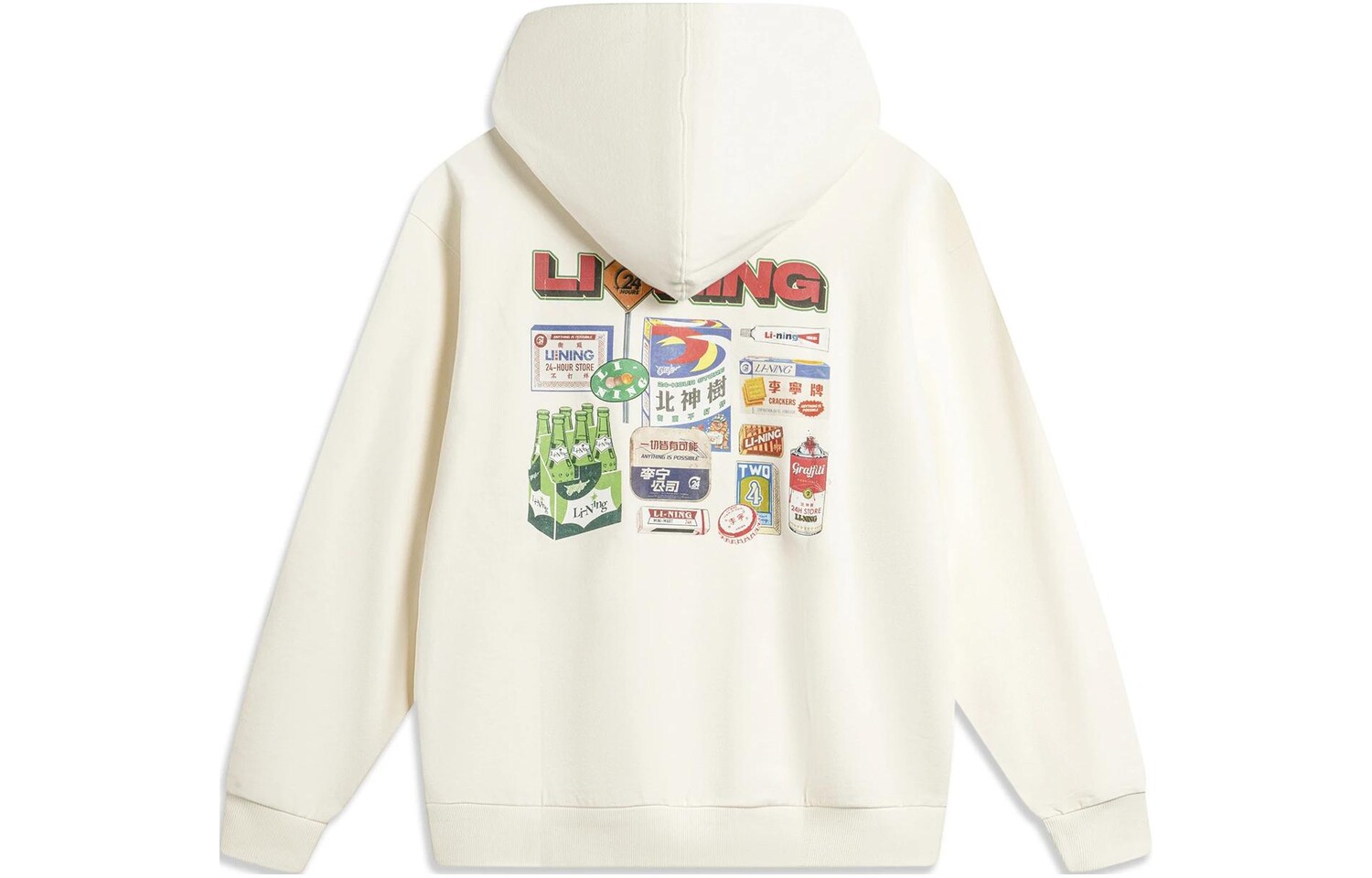 Толстовка для скейтборда унисекс, цвет белый Lining, кремовый
Толстовка для скейтборда унисекс, цвет белый Lining, кремовый