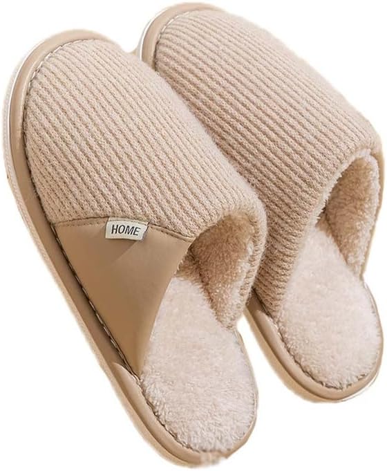 JadeRich Женские и мужские кожаные вязаные шерстяные домашние тапочки, мягкие, теплые, для дома, семейные домашние тапочки, хаки
JadeRich Женские и мужские кожаные вязаные шерстяные домашние тапочки, мягкие, теплые, для дома, семейные домашние тапочки, хаки