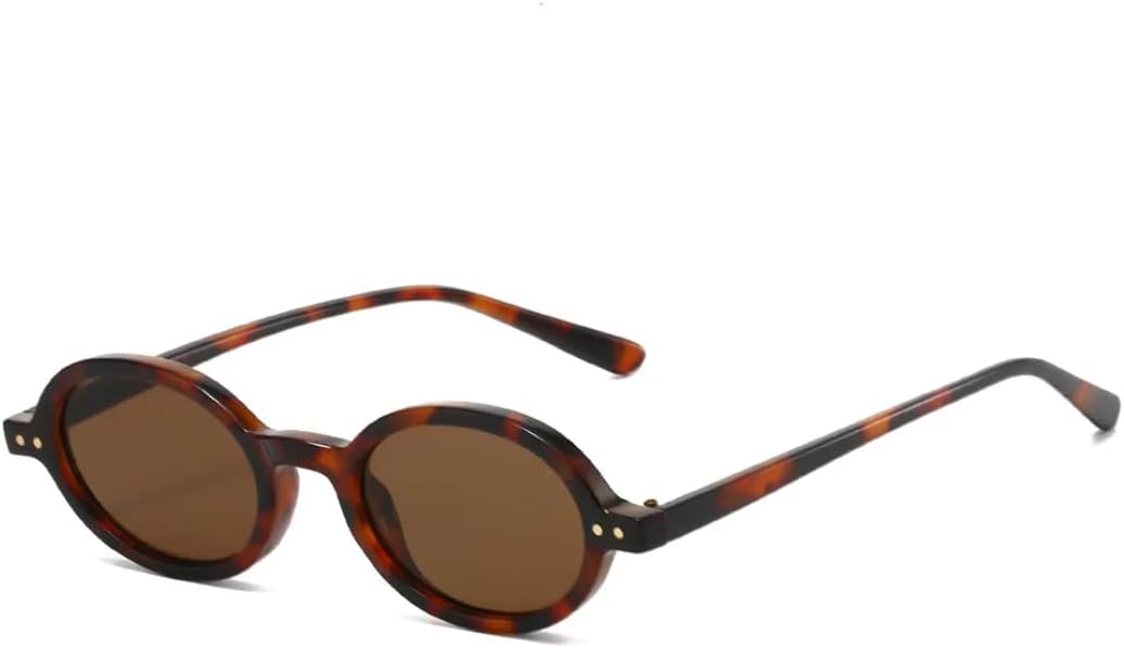 Модные маленькие овальные солнцезащитные очки для женщин в винтажном стиле с заклепками, панк-стиль, оранжевые, чайные оттенки, защита от УФ-излучения UV400, солнцезащитные очки для мужчин UUPTTPL, Leopard Tea
Модные маленькие овальные солнцезащитные очки для женщин в винтажном стиле с заклепками, панк-стиль, оранжевые, чайные оттенки, защита от УФ-излучения UV400, солнцезащитные очки для мужчин UUPTTPL, Leopard Tea