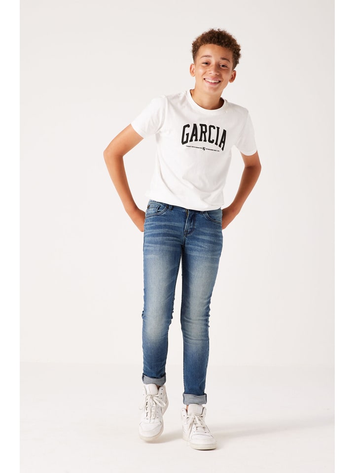 Джинсы "Xand" - облегающие - синего цвета Garcia
Джинсы "Xand" - облегающие - синего цвета Garcia