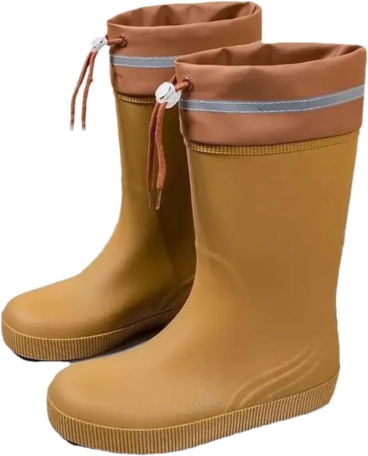 Мужские водонепроницаемые и противоскользящие ботинки для рыбалки, комфортные ПВХ ботинки, стойкие к износу, резиновые дождевые ботинки с низким каблуком для работы Generic, коричневый
Мужские водонепроницаемые и противоскользящие ботинки для рыбалки, комфортные ПВХ ботинки, стойкие к износу, резиновые дождевые ботинки с низким каблуком для работы Generic, коричневый