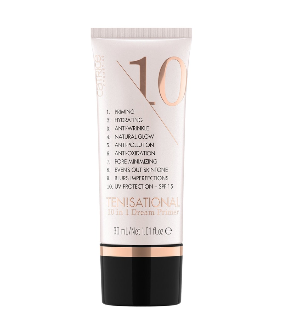 Праймер CATRICE Ten!sational 10 in 1 Dream, Transparence, 30 ml
Праймер CATRICE Ten!sational 10 in 1 Dream, Transparence, 30 ml