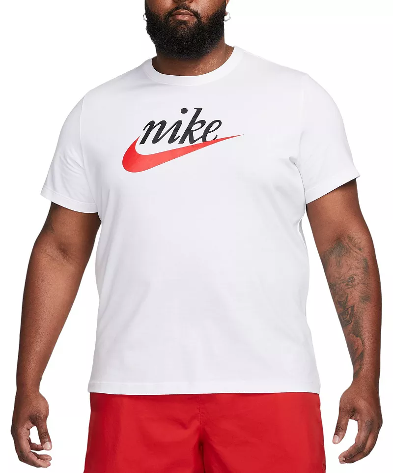 Мужская футболка с коротким рукавом Nike Sportswear с графическим рисунком, белый
Мужская футболка с коротким рукавом Nike Sportswear с графическим рисунком, белый