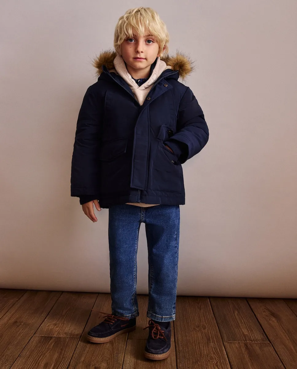 Парка с карманами и капюшоном, с внутренней меховой подкладкой для девочки Coconut El Corte Inglés, темно-синий
Парка с карманами и капюшоном, с внутренней меховой подкладкой для девочки Coconut El Corte Inglés, темно-синий