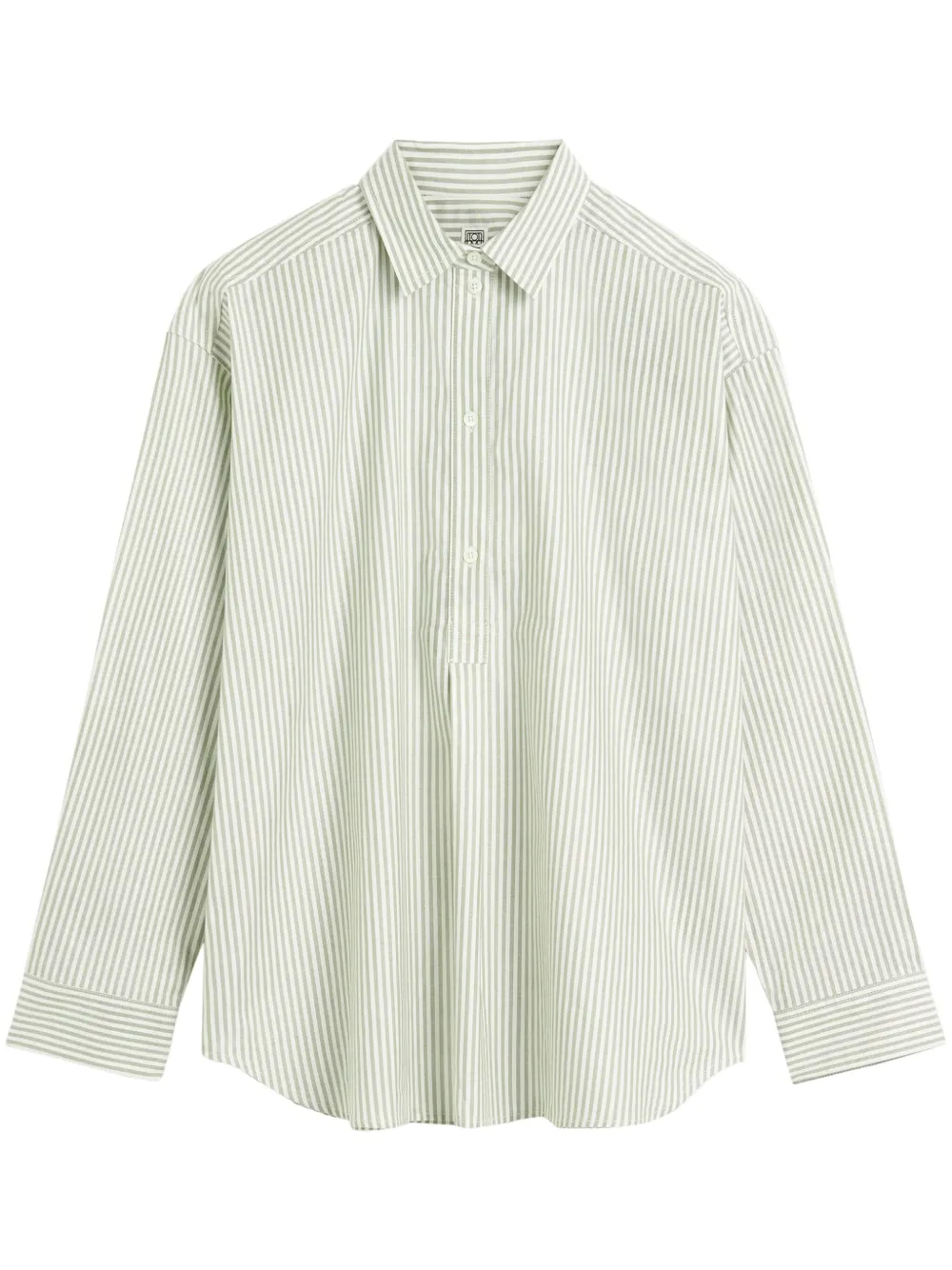 Рубашка в полоску TOTEME, зеленый
Рубашка в полоску TOTEME, зеленый