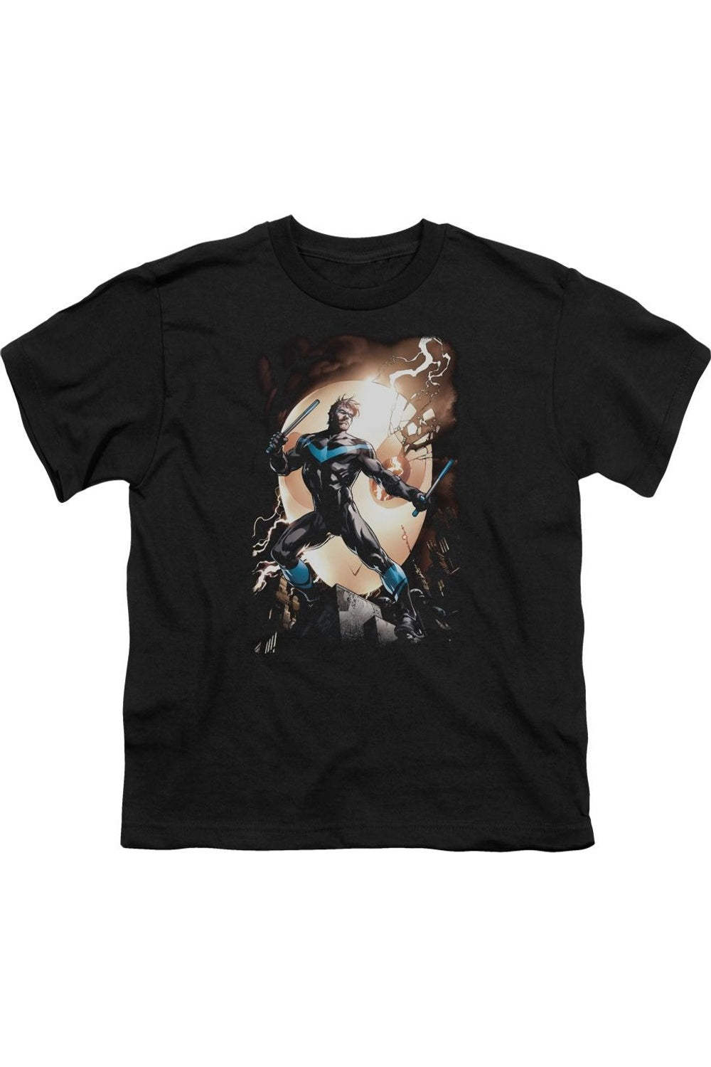 Футболка с коротким рукавом для детей Batman Nightwing против Сов Gildan, черный
Футболка с коротким рукавом для детей Batman Nightwing против Сов Gildan, черный