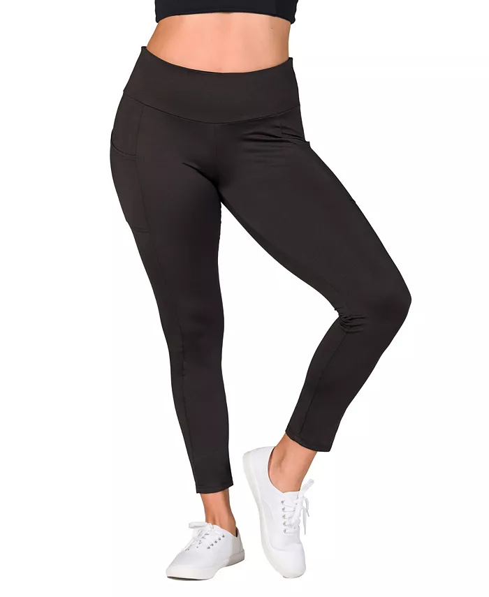 Женские леггинсы для йоги с боковыми карманами длиной до щиколотки 24seven Comfort Apparel, черный
Женские леггинсы для йоги с боковыми карманами длиной до щиколотки 24seven Comfort Apparel, черный