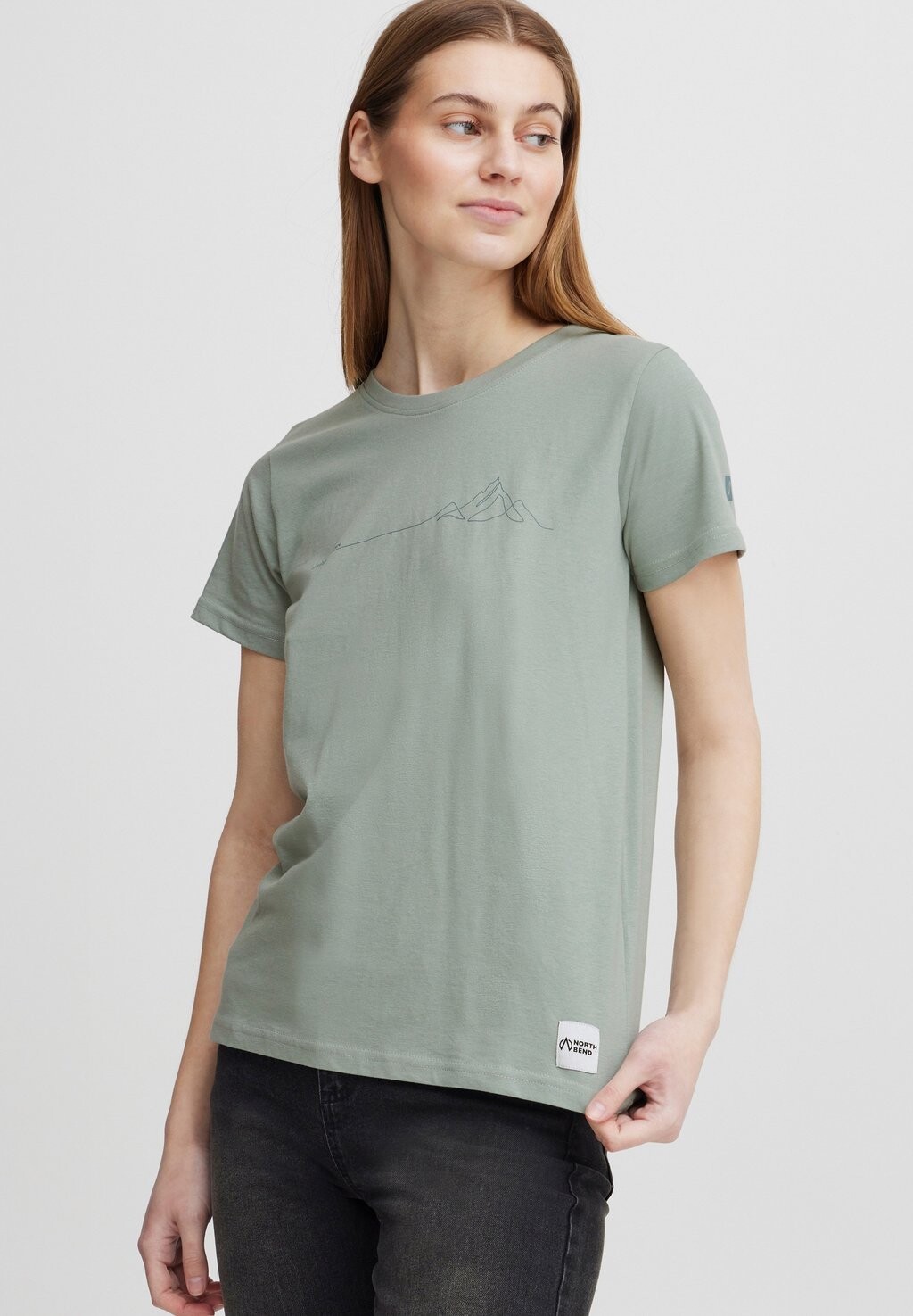 Футболка с принтом NBCARLA W North Bend, серый
Футболка с принтом NBCARLA W North Bend, серый