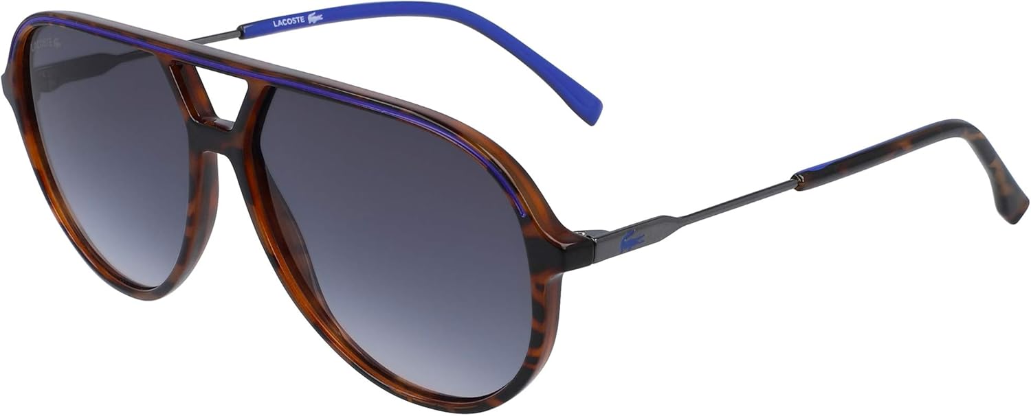 Lacoste женская рубашка из фланели в клетку, свободного кроя, и авиаторские солнцезащитные очки, Redwood/Gradient Blue, 59 мм
Lacoste женская рубашка из фланели в клетку, свободного кроя, и авиаторские солнцезащитные очки, Redwood/Gradient Blue, 59 мм