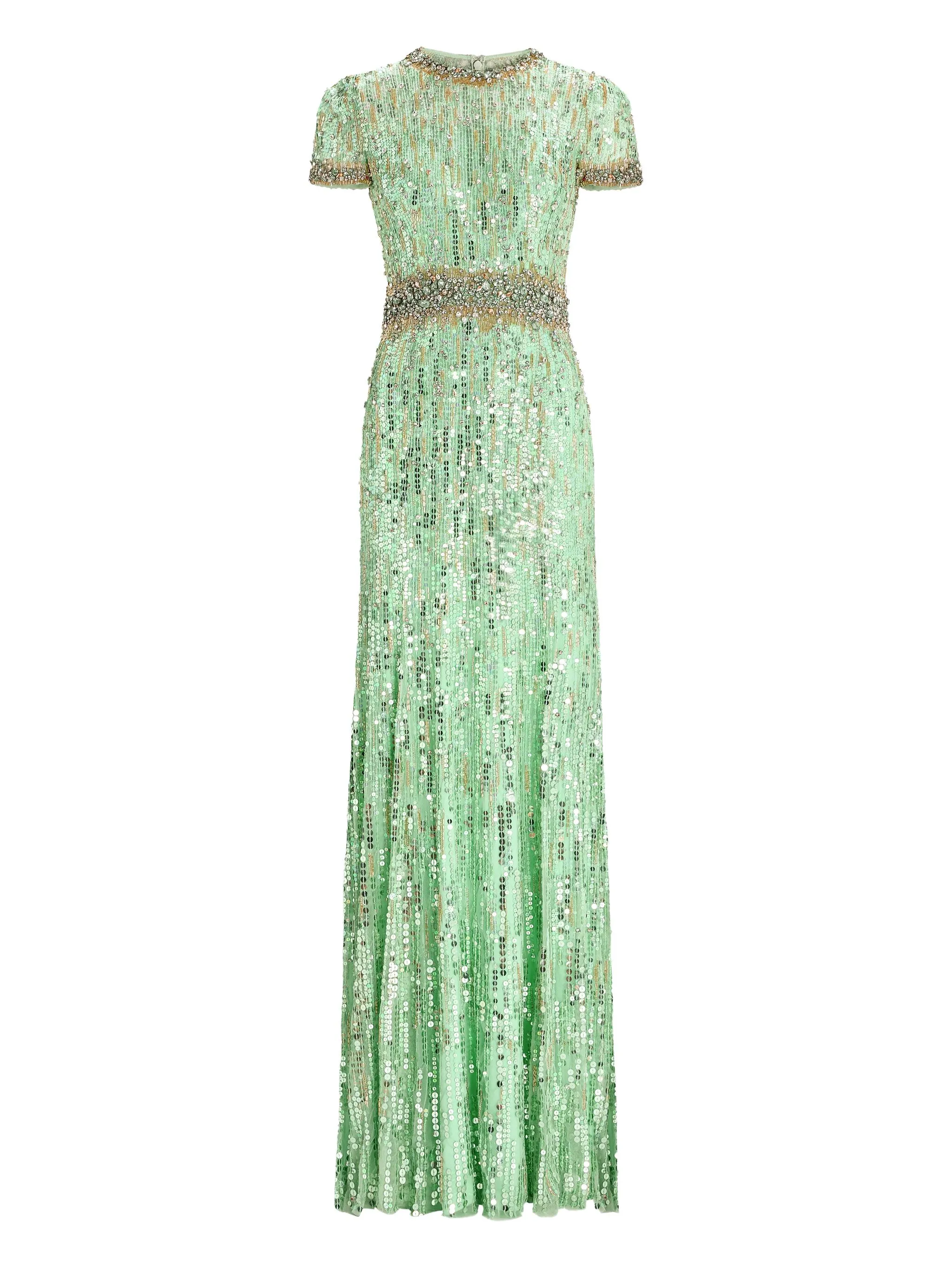 Платье макси Celeste Jenny Packham, зеленый
Платье макси Celeste Jenny Packham, зеленый