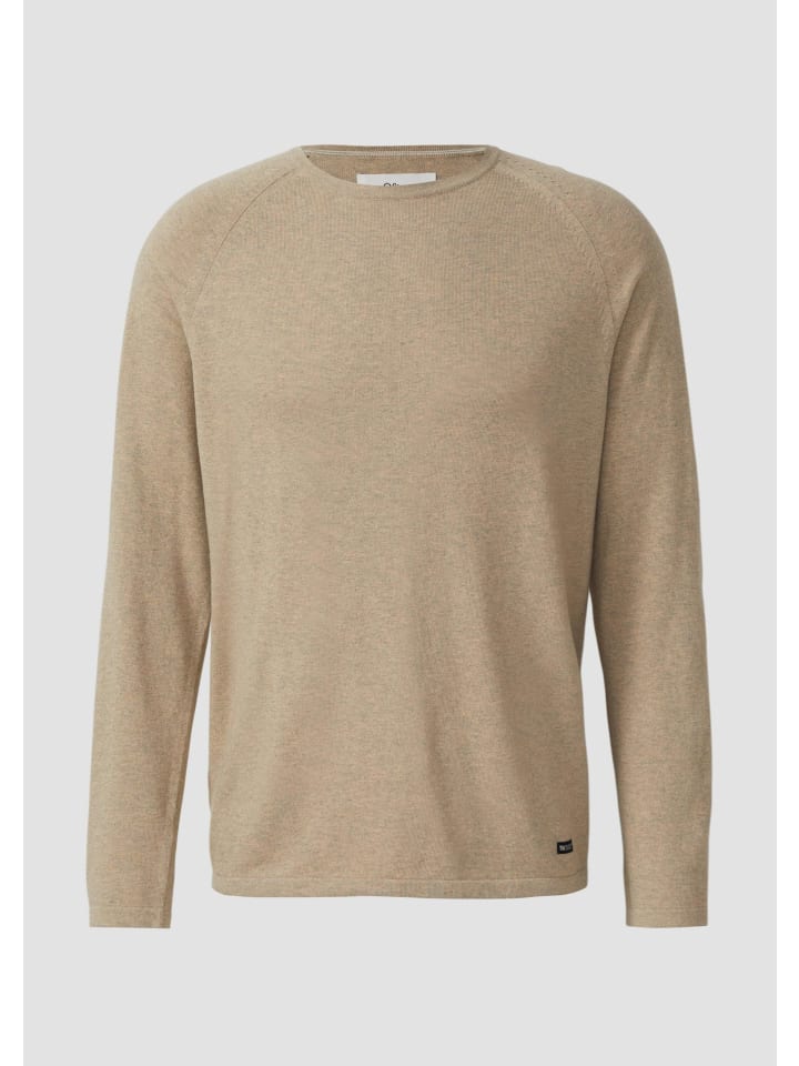 Вязаный свитер цвета 80W0_светло-бежевый s.Oliver
Вязаный свитер цвета 80W0_светло-бежевый s.Oliver