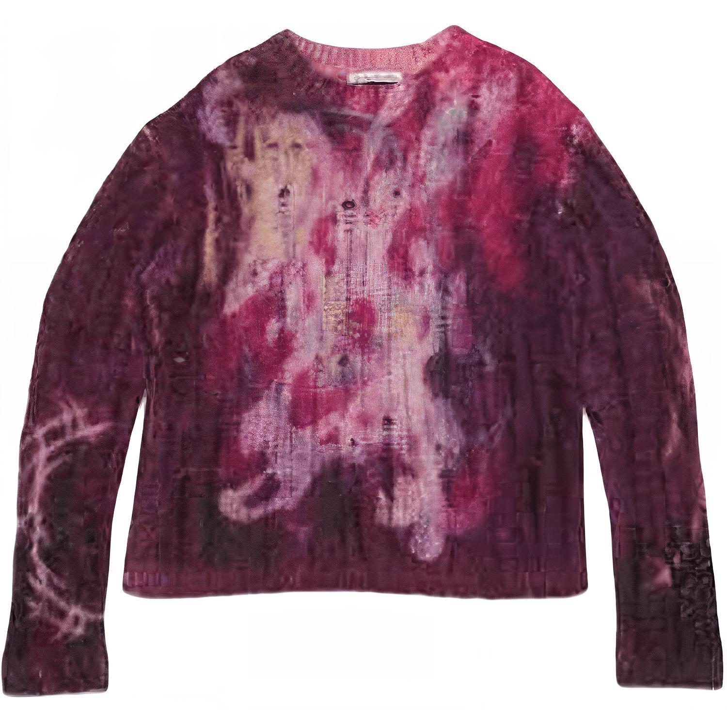 Принтованный вязаный джемпер Acne Studios, темно-фиолетовый
Принтованный вязаный джемпер Acne Studios, темно-фиолетовый