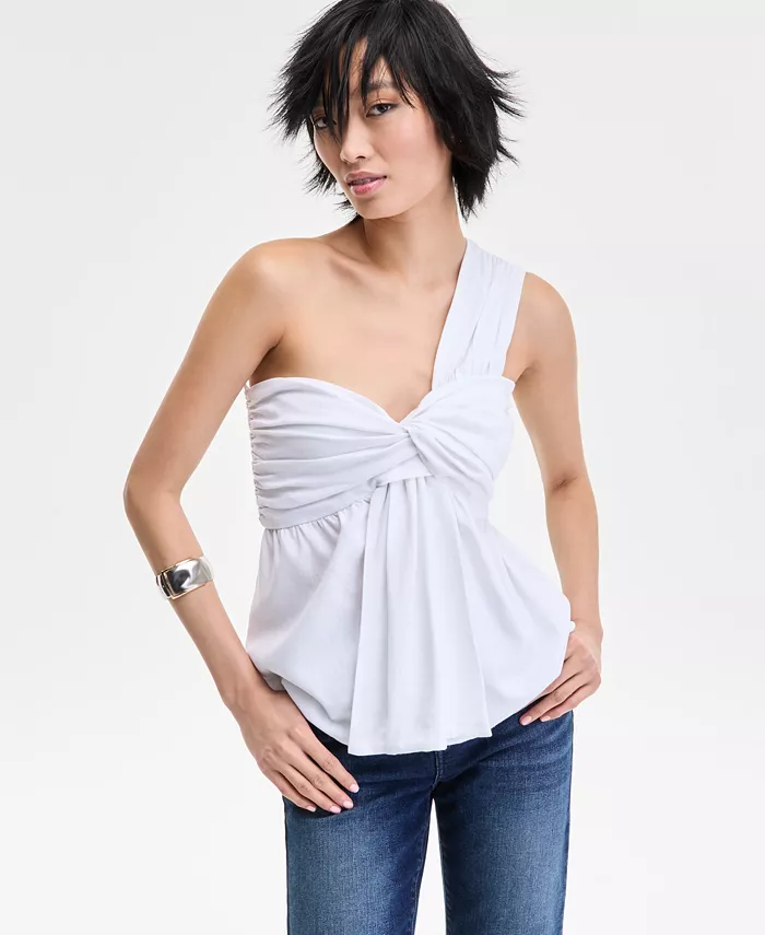 Женский топ с асимметричным вырезом и драпировкой на одно плечо I.N.C. International Concepts, белый
Женский топ с асимметричным вырезом и драпировкой на одно плечо I.N.C. International Concepts, белый