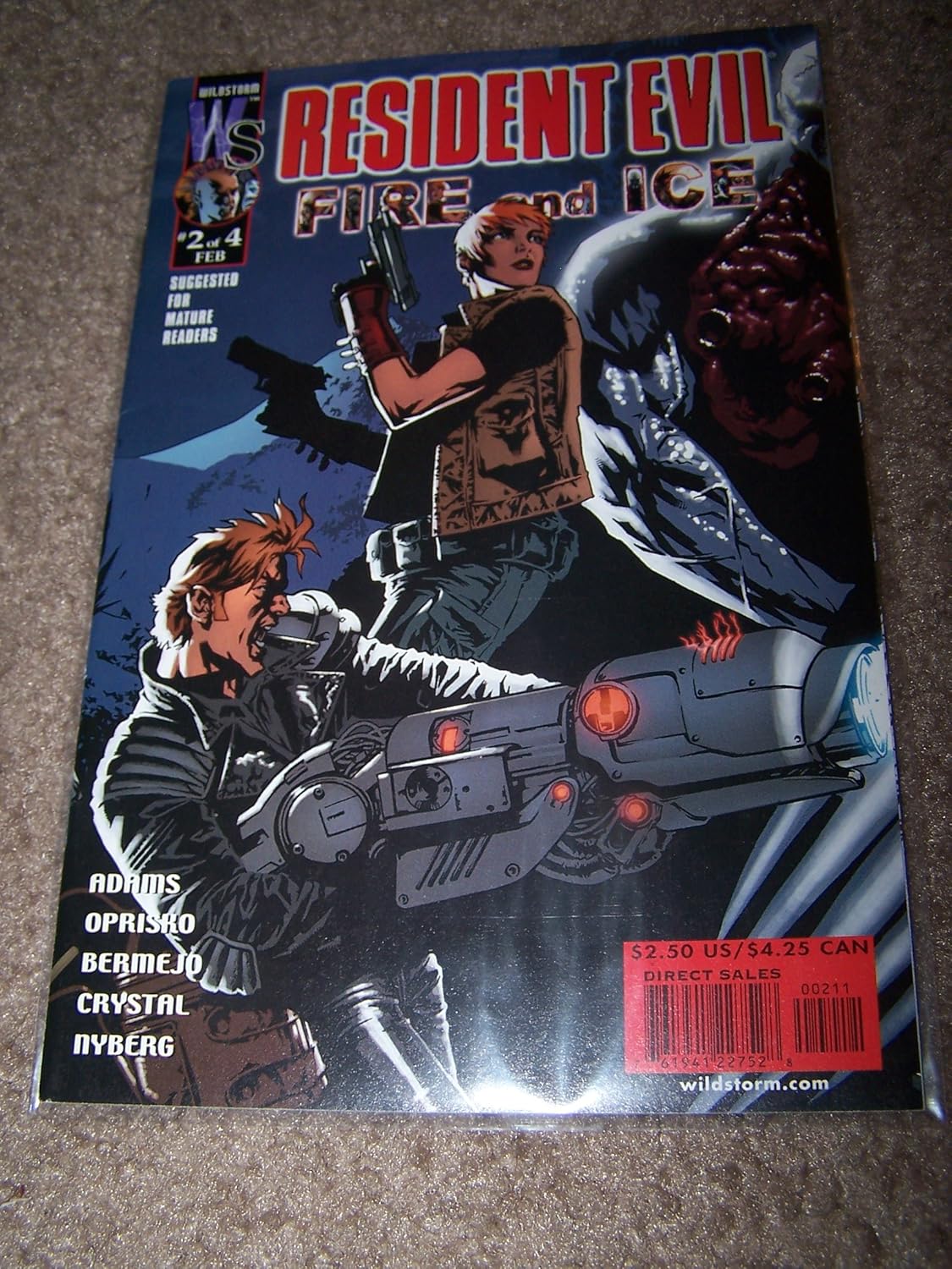 Resident Evil Fire and Ice #2 of 4 (Resident Evil: Fire and Ice, issue #2) (Wildstorm)
Resident Evil Fire and Ice #2 of 4 (Resident Evil: Fire and Ice, issue #2) (Wildstorm)