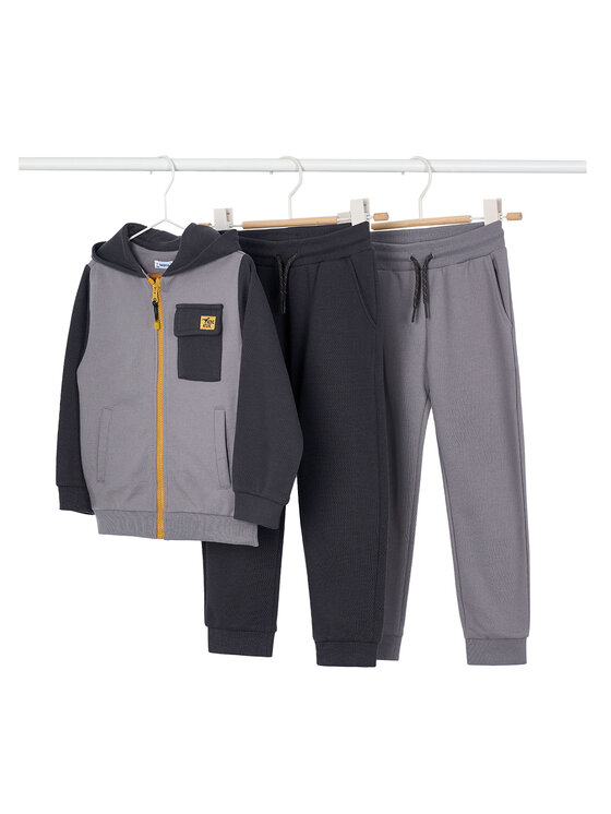 Спортивный костюм regular fit 4808 Mayoral, серый 
Спортивный костюм regular fit 4808 Mayoral, серый