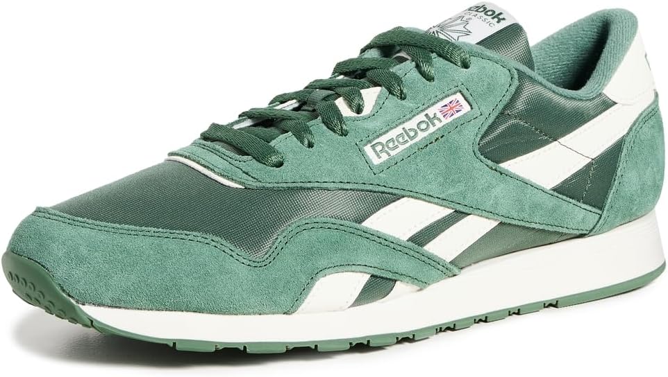 Мужские классические кроссовки Reebok из нейлона, зеленый
Мужские классические кроссовки Reebok из нейлона, зеленый