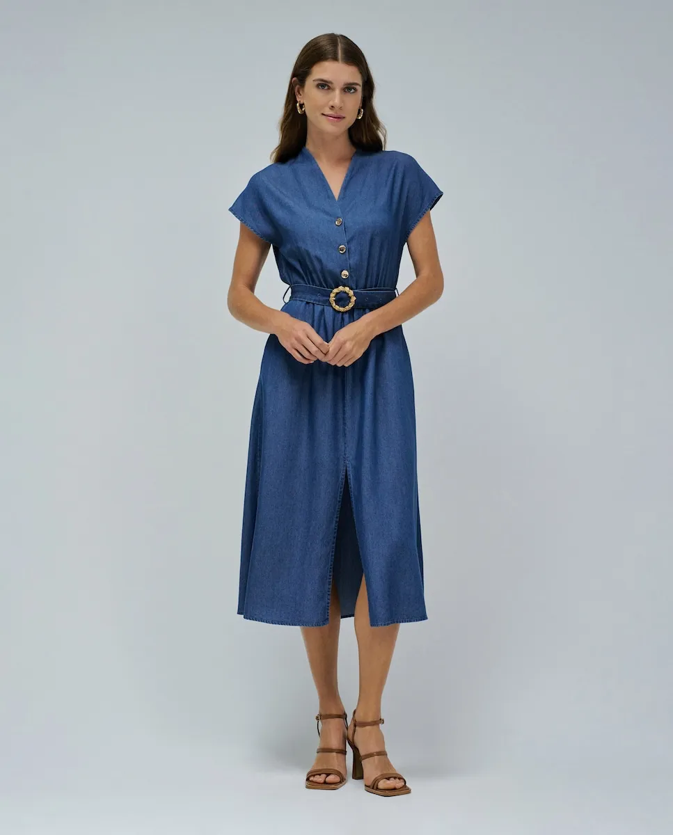 Женское платье из светлого денима Salsa Jeans, синий
Женское платье из светлого денима Salsa Jeans, синий