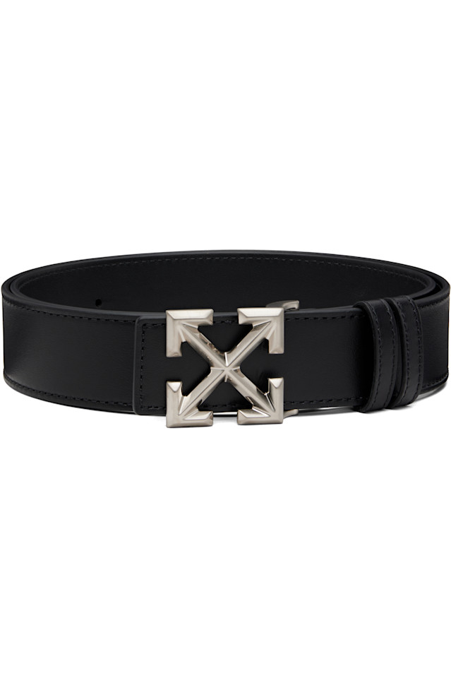 Off-White Кожаный пояс с цитатой «Черная стрела»
Off-White Кожаный пояс с цитатой «Черная стрела»