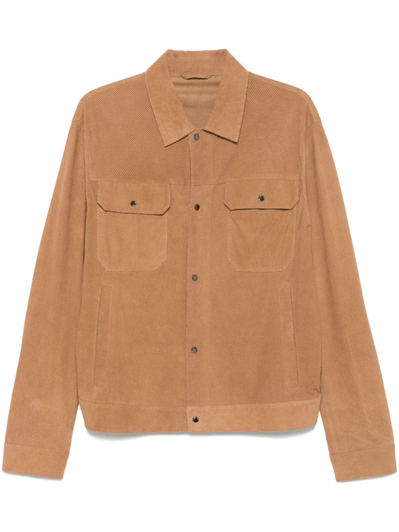 Замшевая куртка-рубашка Emporio Armani, нейтральный
Замшевая куртка-рубашка Emporio Armani, нейтральный