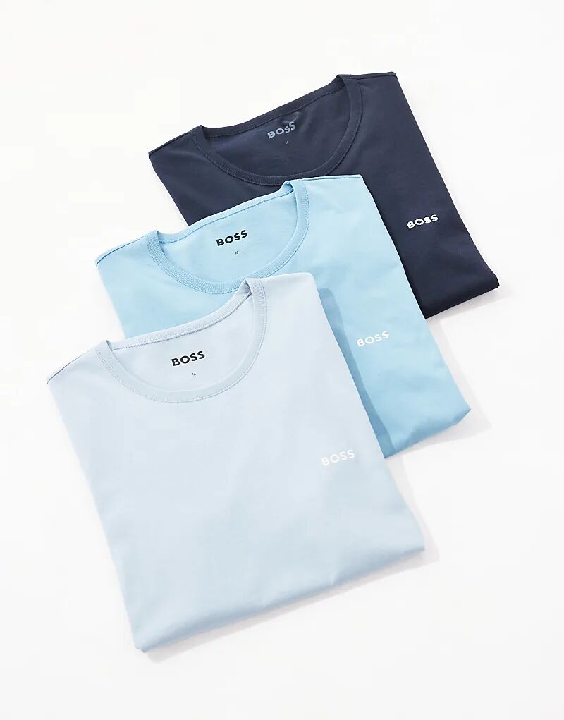 BOSS Bodywear Упаковка из 3 футболок с логотипом синего цвета, Синий, BOSS Bodywear Упаковка из 3 футболок с логотипом синего цвета
BOSS Bodywear Упаковка из 3 футболок с логотипом синего цвета, Синий, BOSS Bodywear Упаковка из 3 футболок с логотипом синего цвета