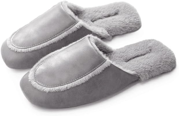 Женские и мужские закрытые тапочки Yafirgeer с роскошной подкладкой из флиса, тихие элегантные домашние шлепанцы-сандалии, серый
Женские и мужские закрытые тапочки Yafirgeer с роскошной подкладкой из флиса, тихие элегантные домашние шлепанцы-сандалии, серый