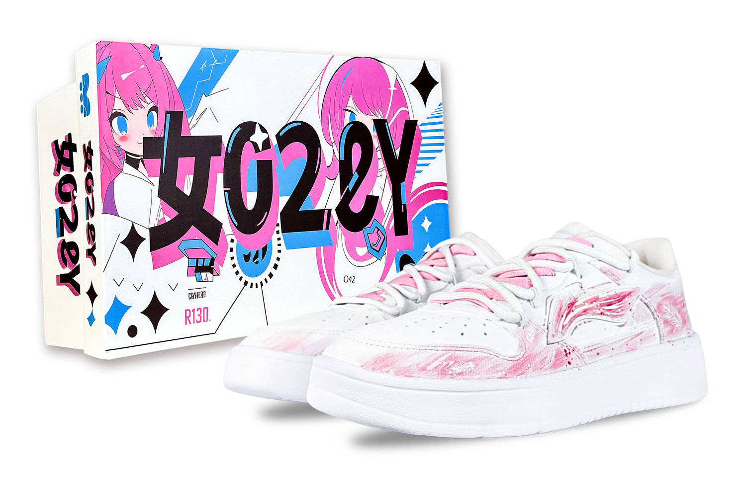 LINING Лининг Понтун Боутс износостойкие и водонепроницаемые лоу-топ скейтборд кроссовки унисекс розовый белый, цвет Pink White
LINING Лининг Понтун Боутс износостойкие и водонепроницаемые лоу-топ скейтборд кроссовки унисекс розовый белый, цвет Pink White