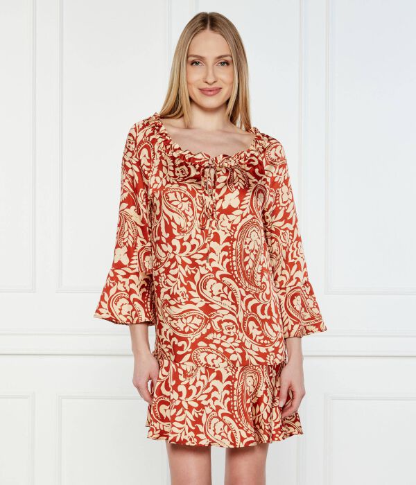 Платье с узором пейсли Liu Jo, коричневый
Платье с узором пейсли Liu Jo, коричневый