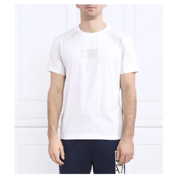 Футболка стандартного кроя Ea7, белый 
Футболка стандартного кроя Ea7, белый