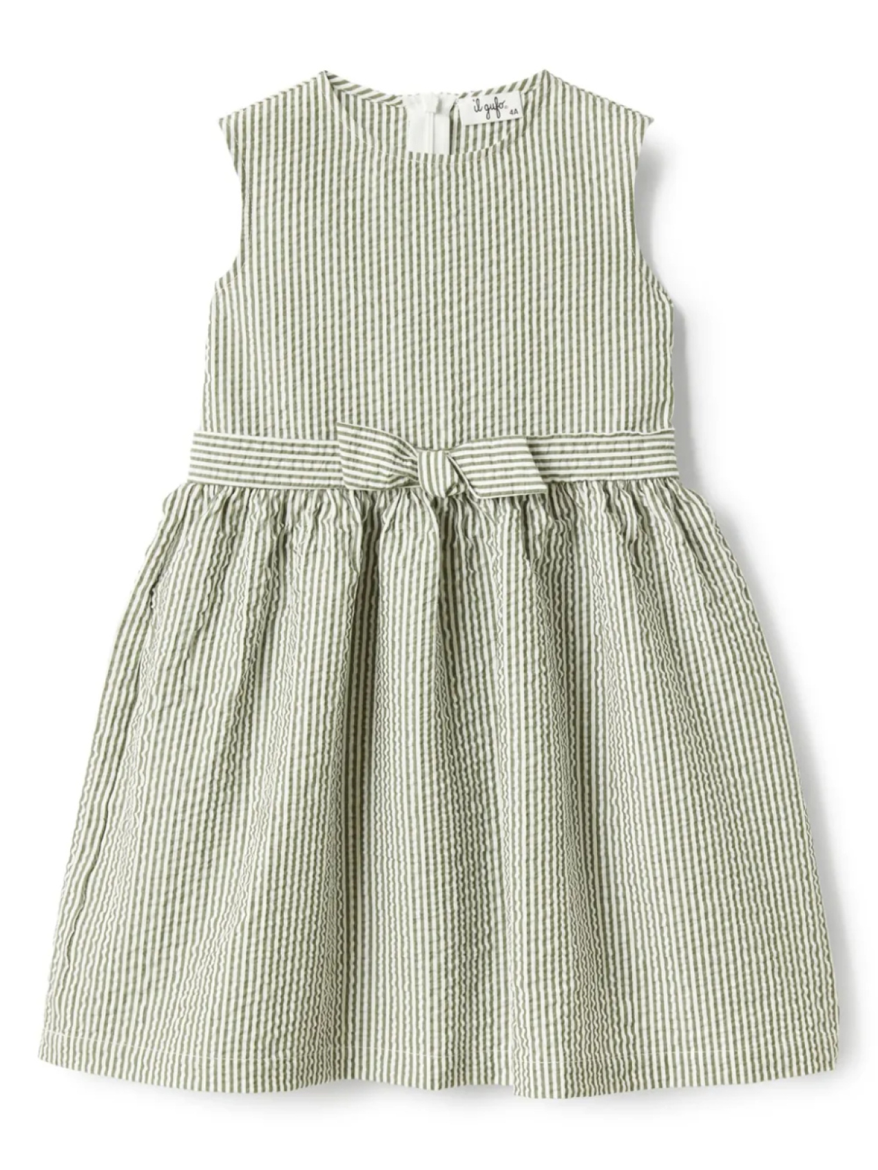 Il Gufo платье мини в полоску, зеленый
Il Gufo платье мини в полоску, зеленый