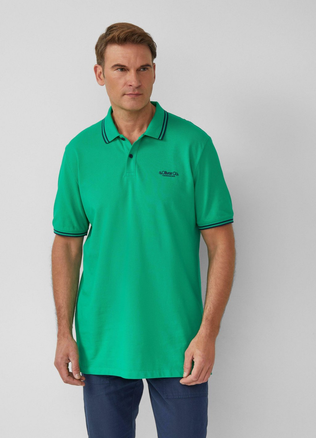 Рубашка поло s.Oliver, зеленый
Рубашка поло s.Oliver, зеленый