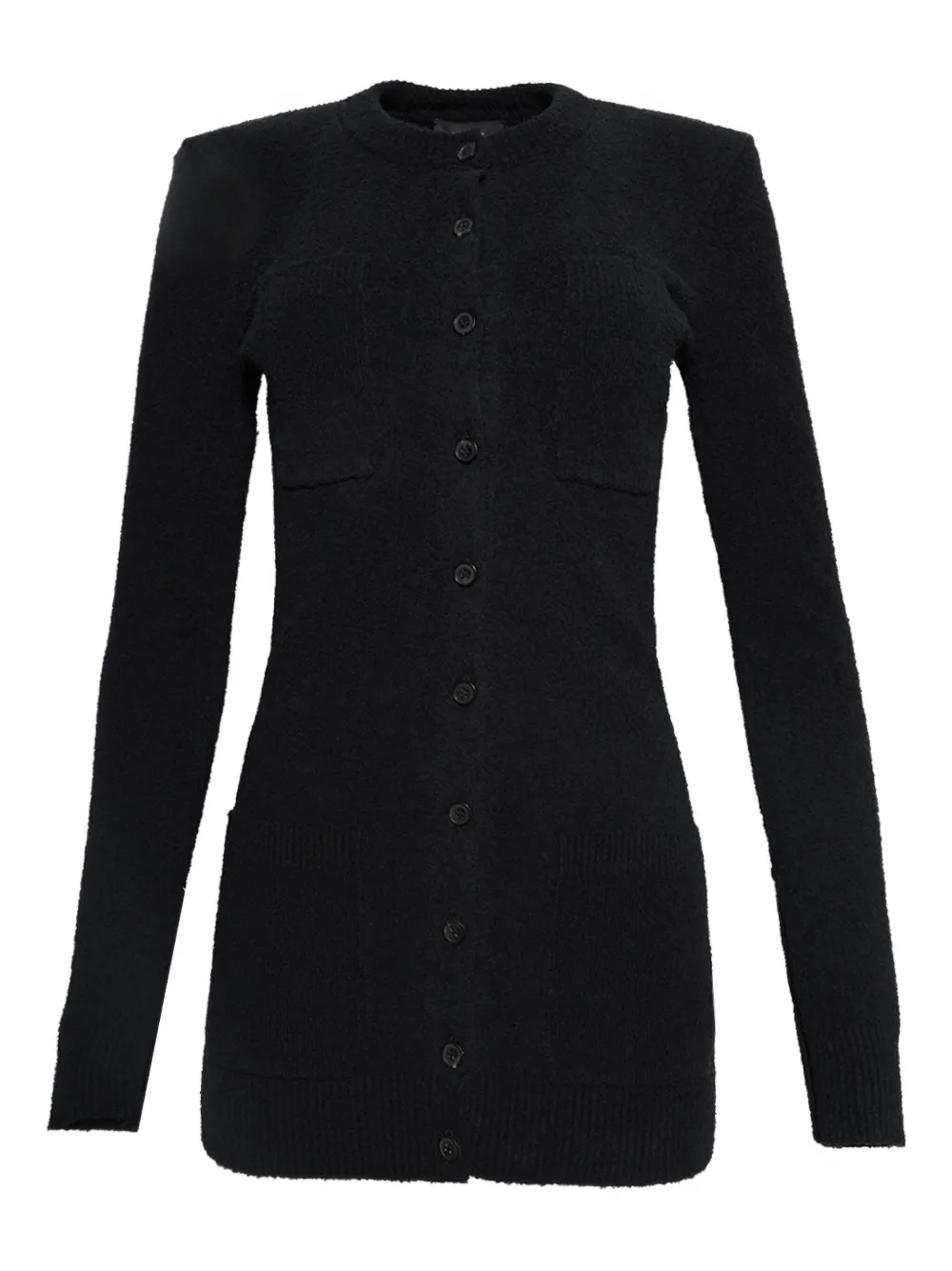 Кардиган с подкладкой на плечах и застежкой на пуговицы WARDROBE.NYC, черный
Кардиган с подкладкой на плечах и застежкой на пуговицы WARDROBE.NYC, черный