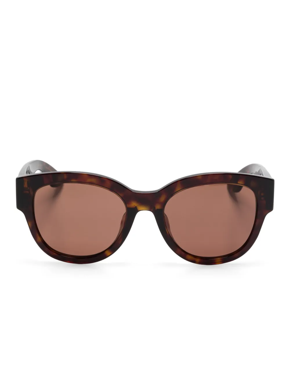Солнцезащитные очки в оправе 'кошачий глаз' Alexander McQueen, коричневый
Солнцезащитные очки в оправе 'кошачий глаз' Alexander McQueen, коричневый